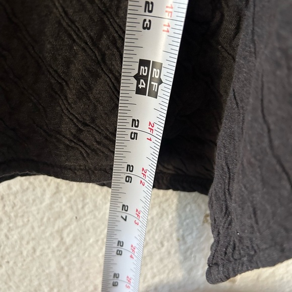 J Jill Pure Jill Cotton Ribbed Dark Gray Hooded Pullover M Cozy Coastal Grandma - Picture 9 of 14